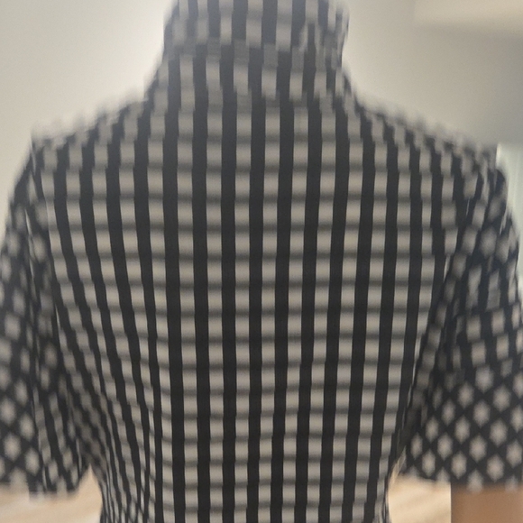 Banana Republic Black and White Checkered Dress - Picture 5 of 8